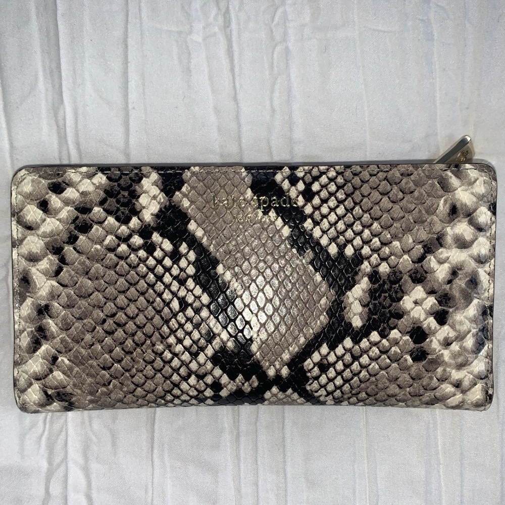 Kate Spade Snake Print Wallet